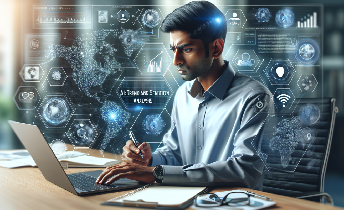 “AI in Social Media: Trend and Sentiment Analysis”