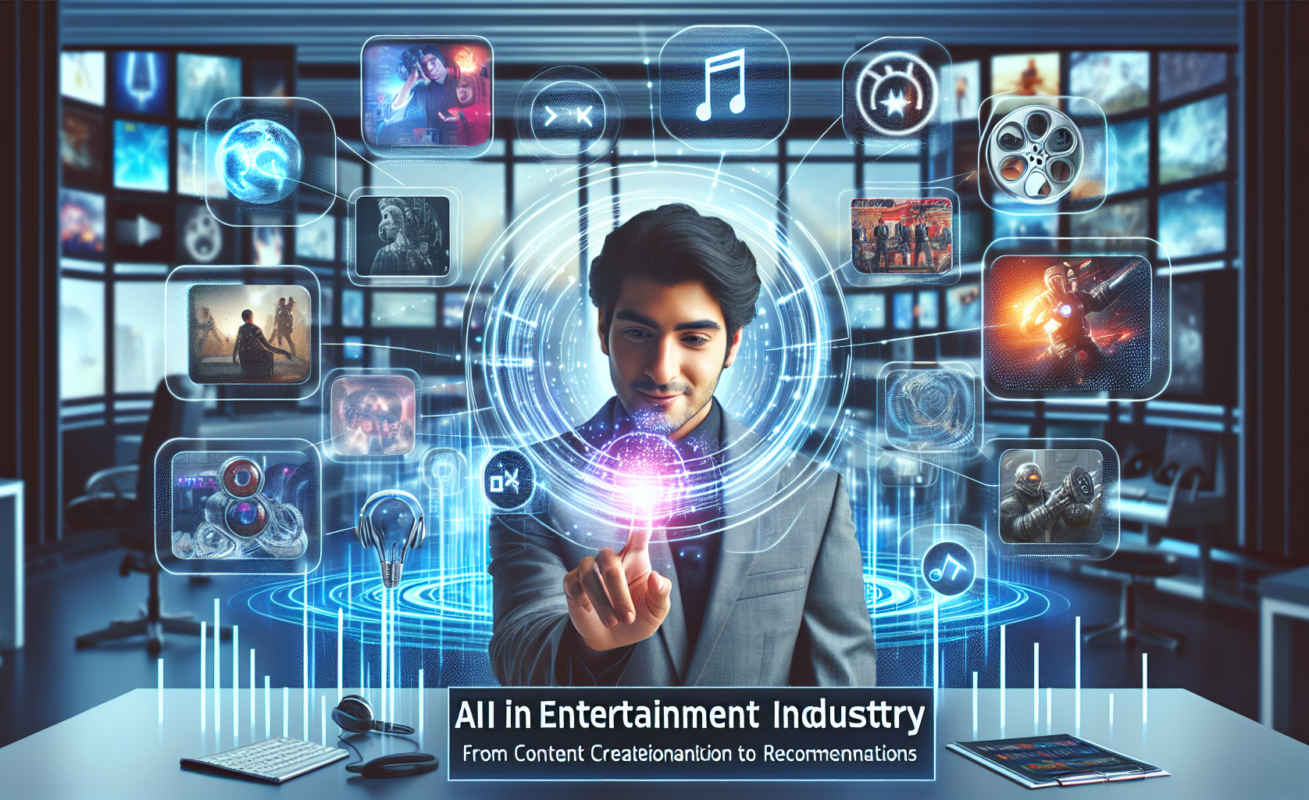 “AI in the Entertainment Industry: From Content Creation to Recommendations”