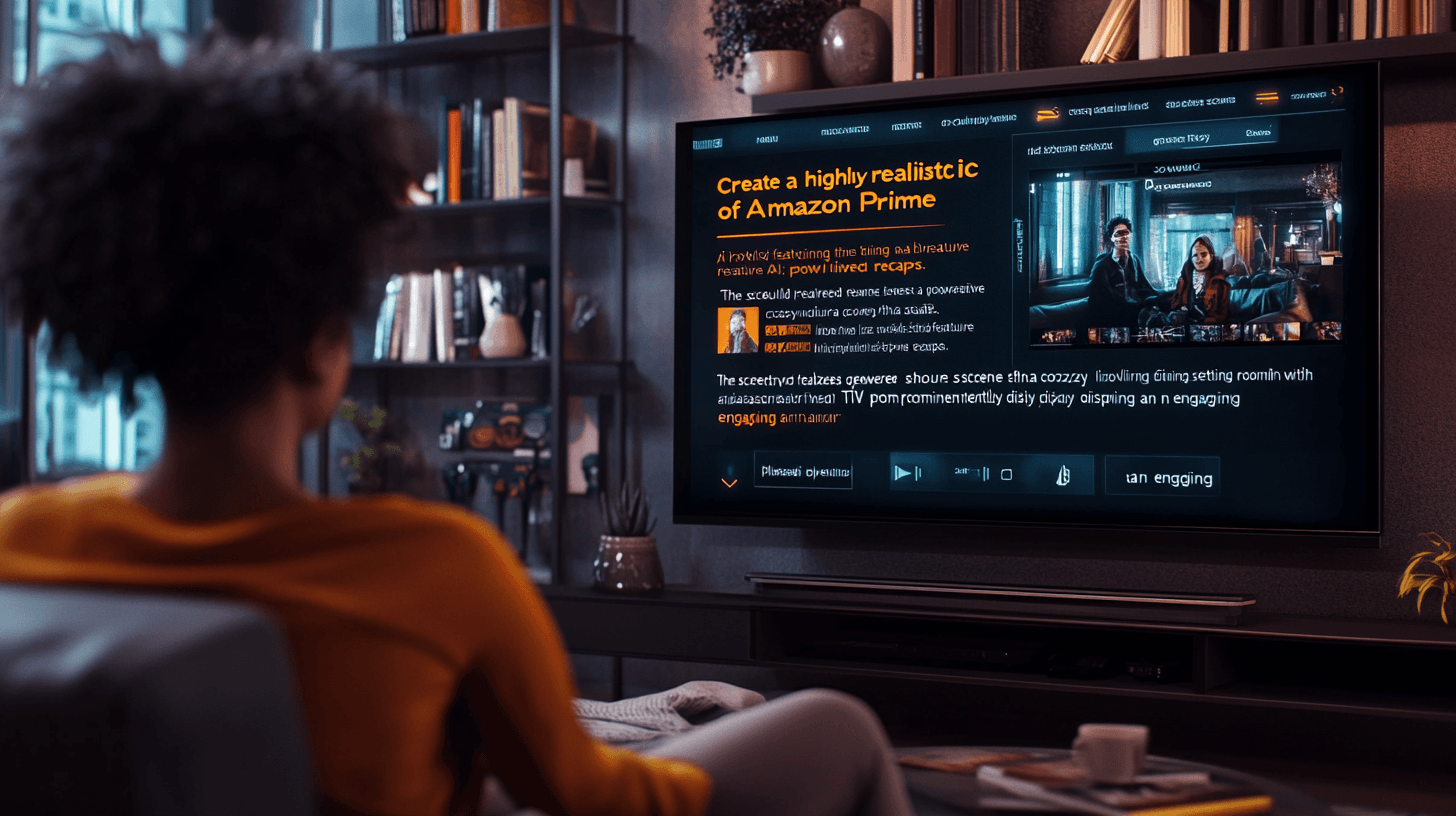 Amazon Unveils Generative AI-Powered Recaps for Prime Video
