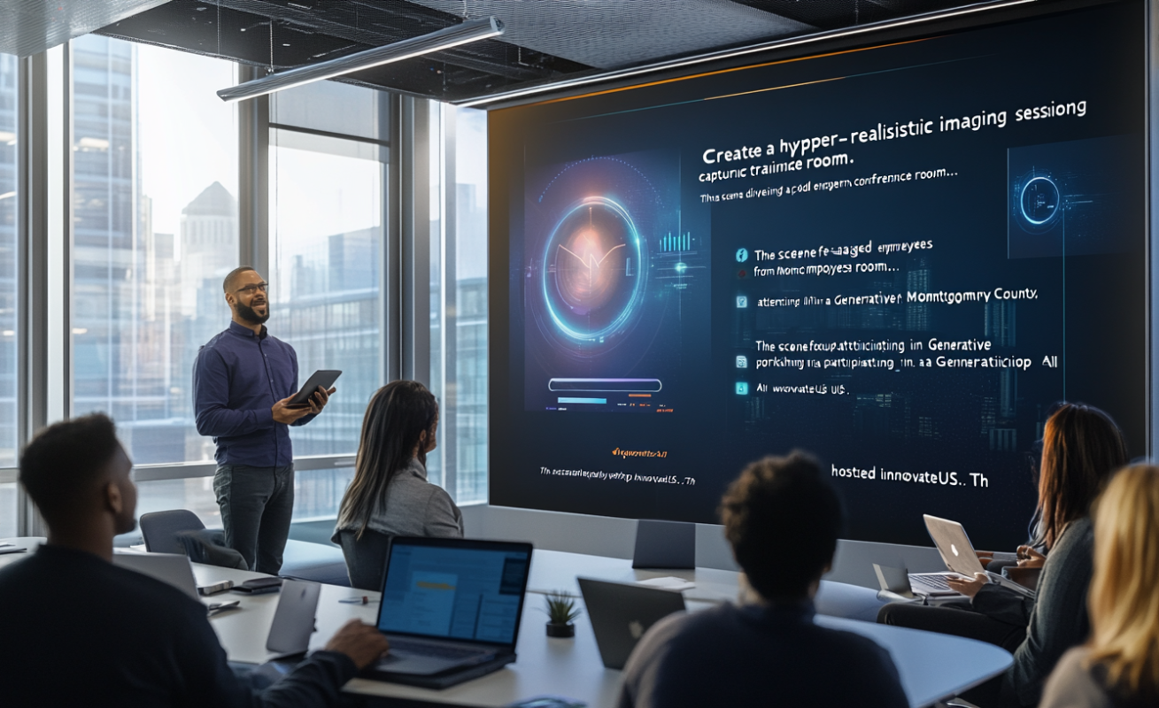 Montgomery County Collaborates with InnovateUS to Implement Generative AI Training for Workforce Development