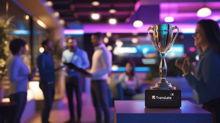 Ibex Wave iX Translate: 2024 Generative AI Product of the Year Award Winner