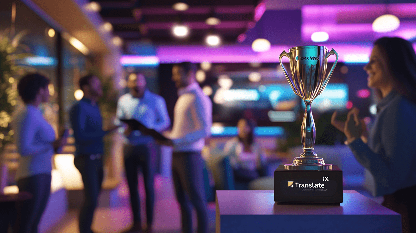 Ibex Wave iX Translate: 2024 Generative AI Product of the Year Award Winner