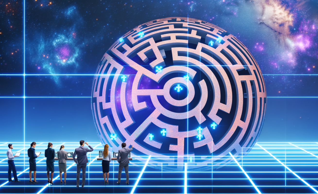 Revolutionary AI Solves Earth-Sized Math Mazes in Millions of Steps