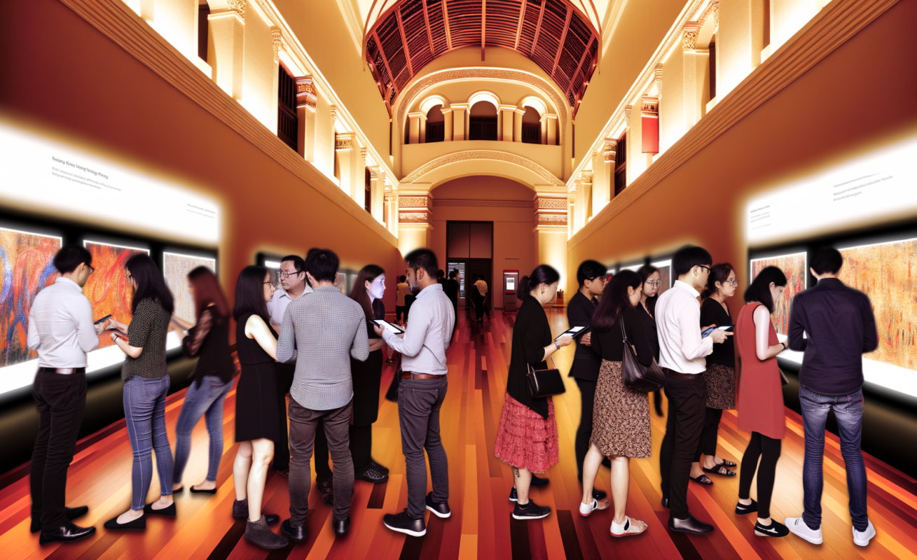 Unleash the Thrill: AI-Powered Murder Mystery at National Gallery Singapore!