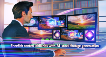 Enrich Content Libraries with AI Stock Footage Generation