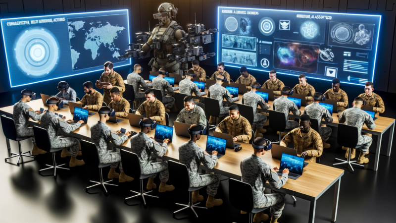 Revolutionizing Military Training: Army School Embraces AI!
