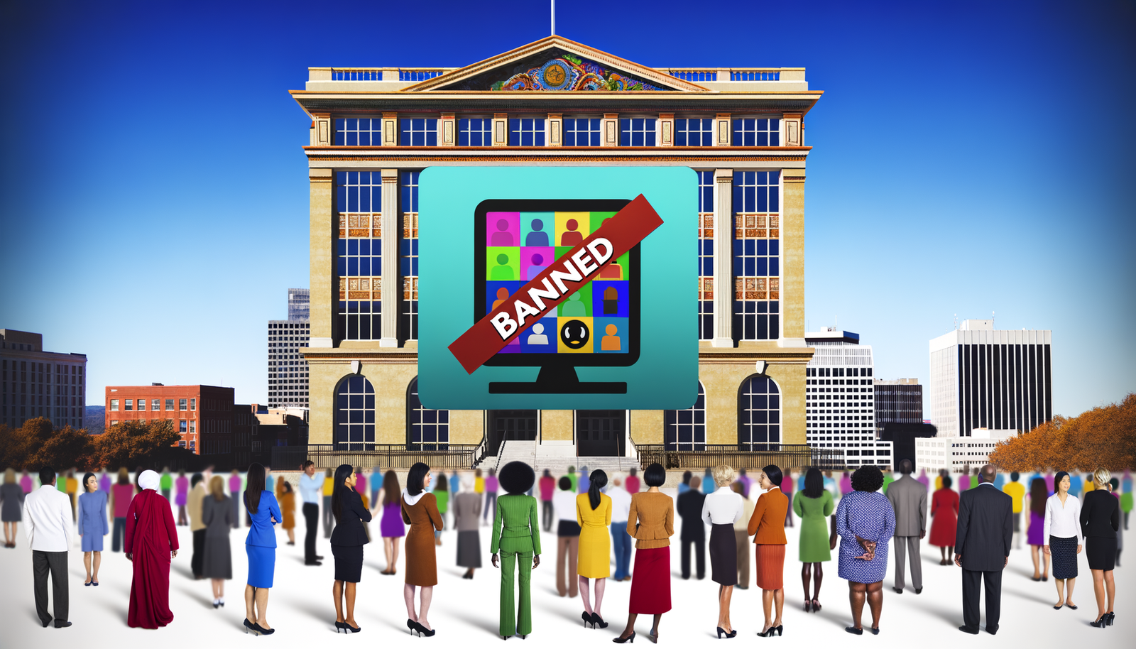 City Bans Chinese AI App Policy