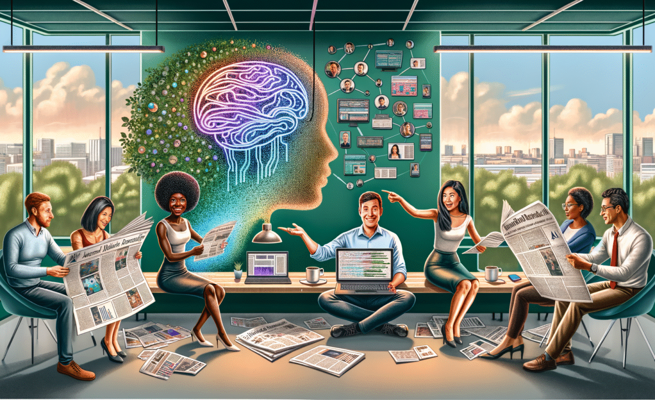 Empowering AI Innovators and News Publishers for a Greener Future