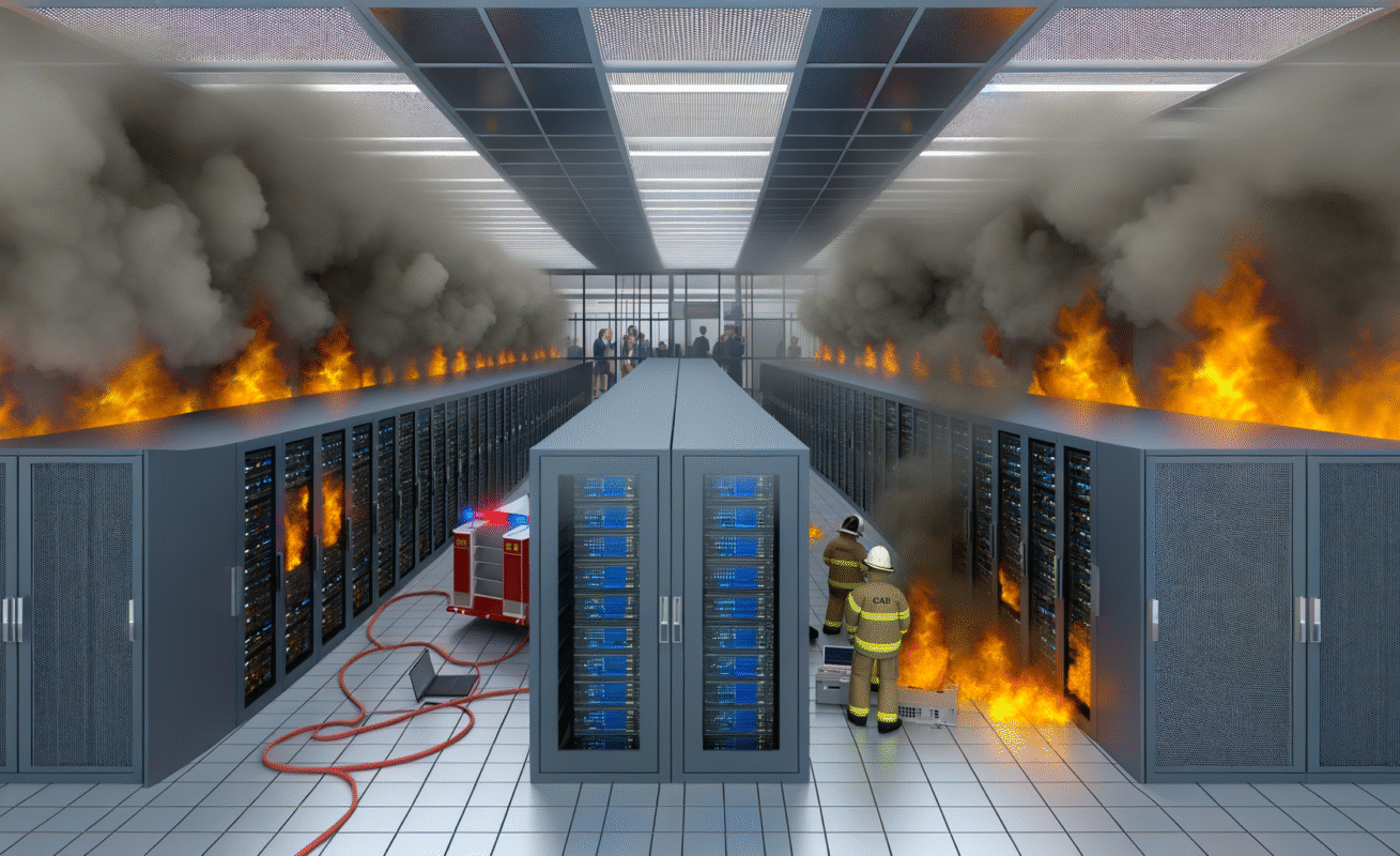 Massive Data Center Fire Cripples X: What You Need to Know!