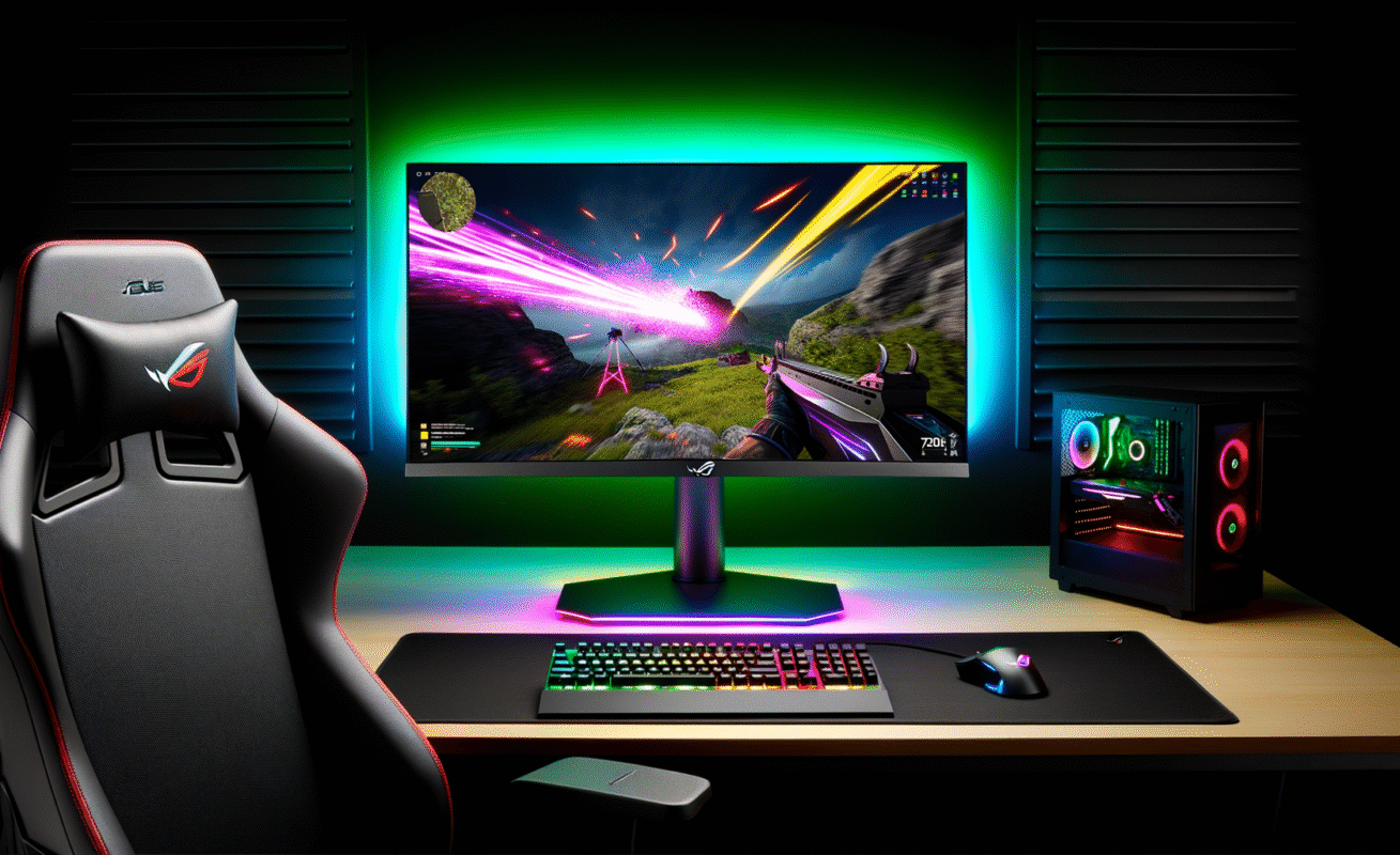 Unleash Speed: Asus Launches 720Hz OLED Monitor Masterpiece!