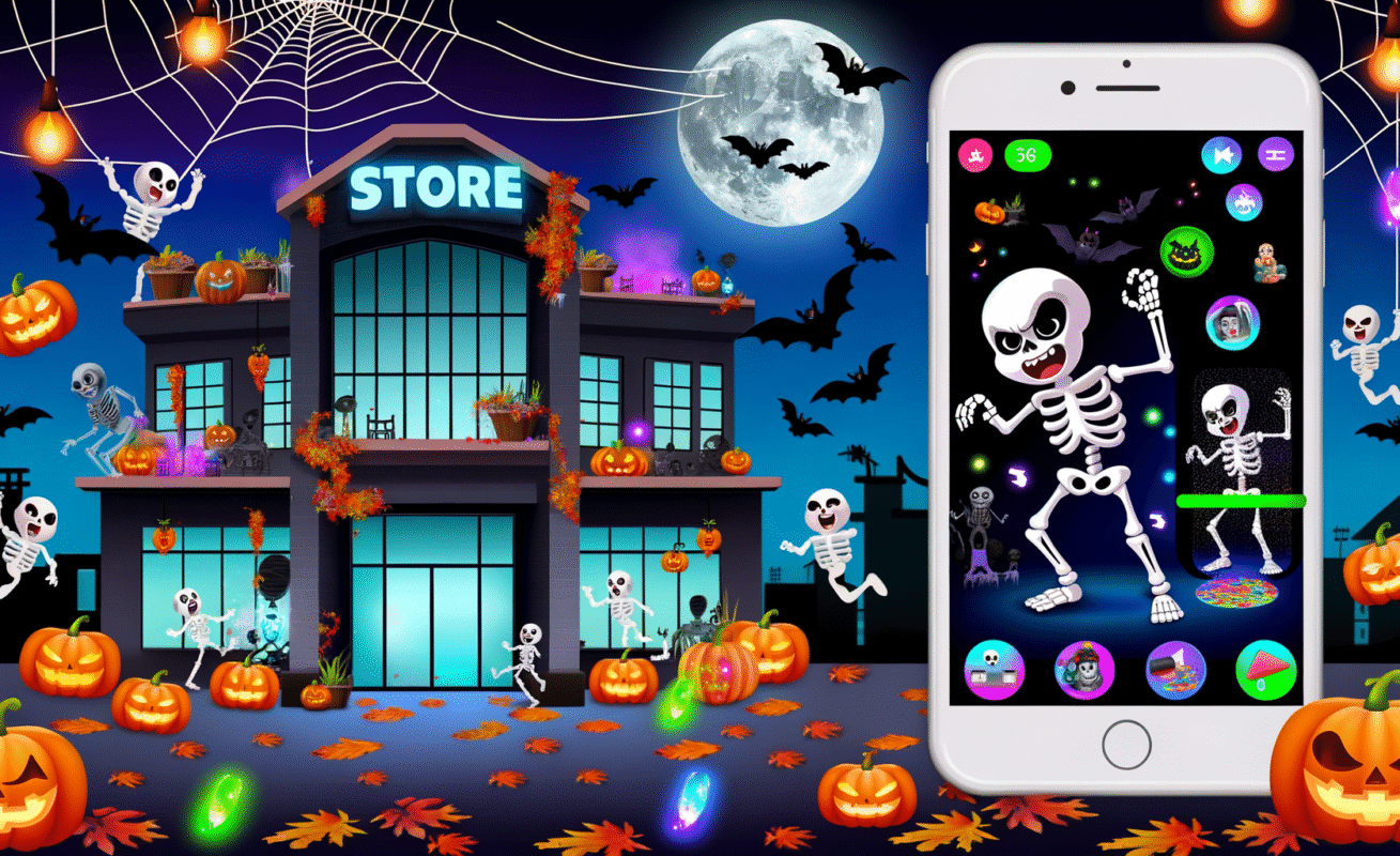 Transform Your Halloween: Control Home Depot’s Ultra Skelly via App!