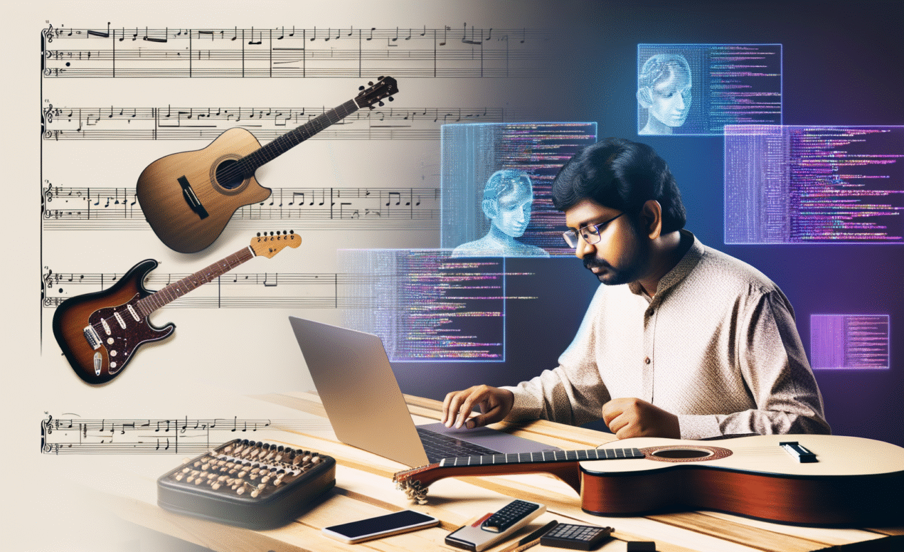 Creating AI-Generated Sheet Music and Guitar Tabs