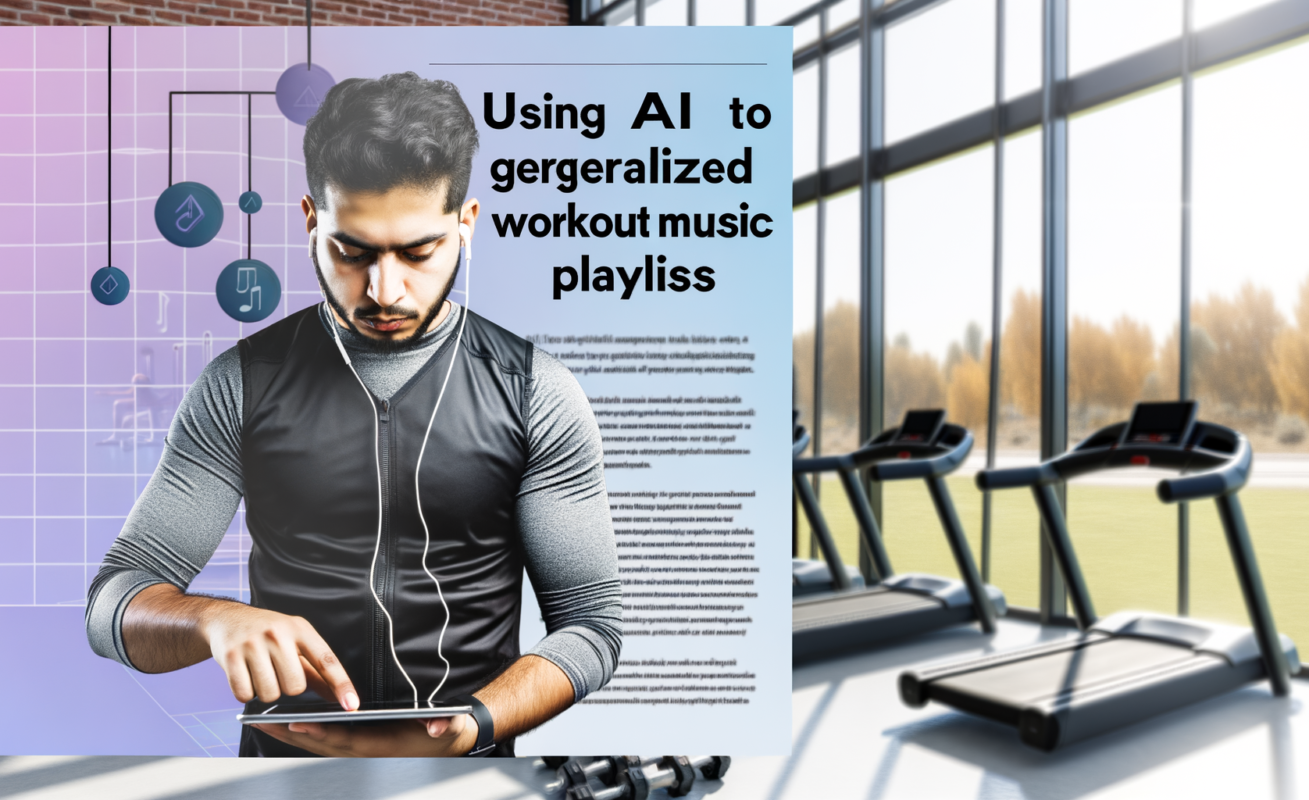 Using AI to Generate Personalized Workout Music Playlists