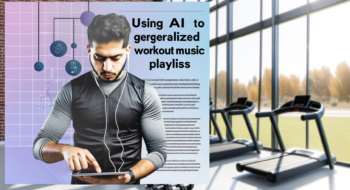 Using AI to Generate Personalized Workout Music Playlists