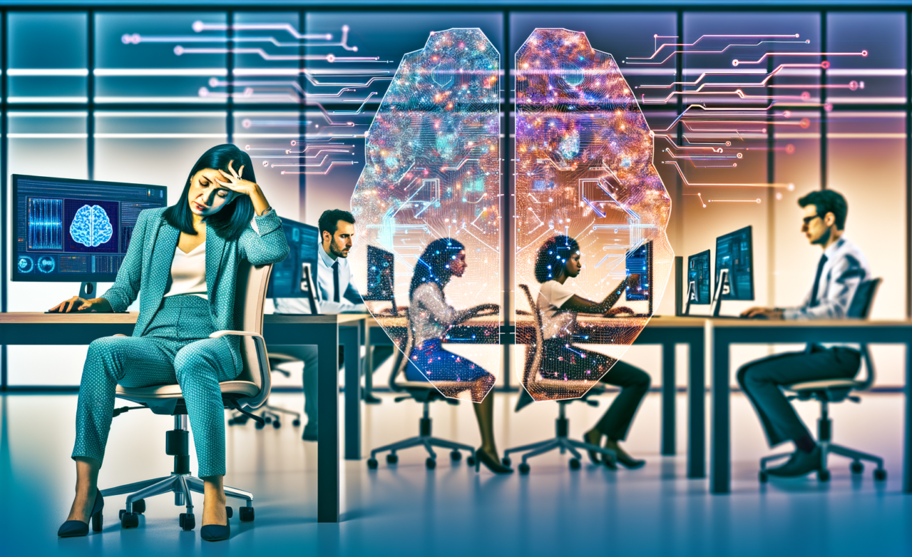 AI Brain Fry: Study Reveals Mental Drain Threatening Workers