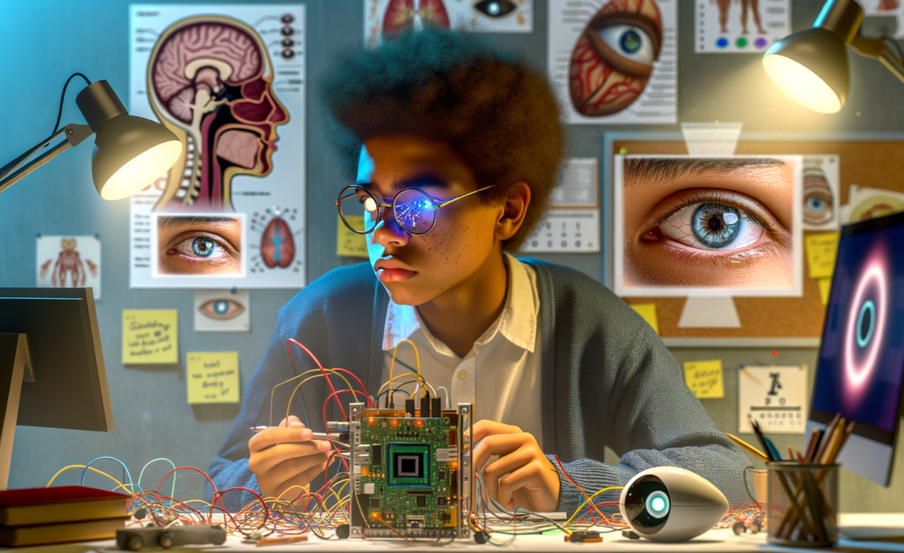 Teen Genius Unveils AI Device to Transform Crossed Eyes Treatment!