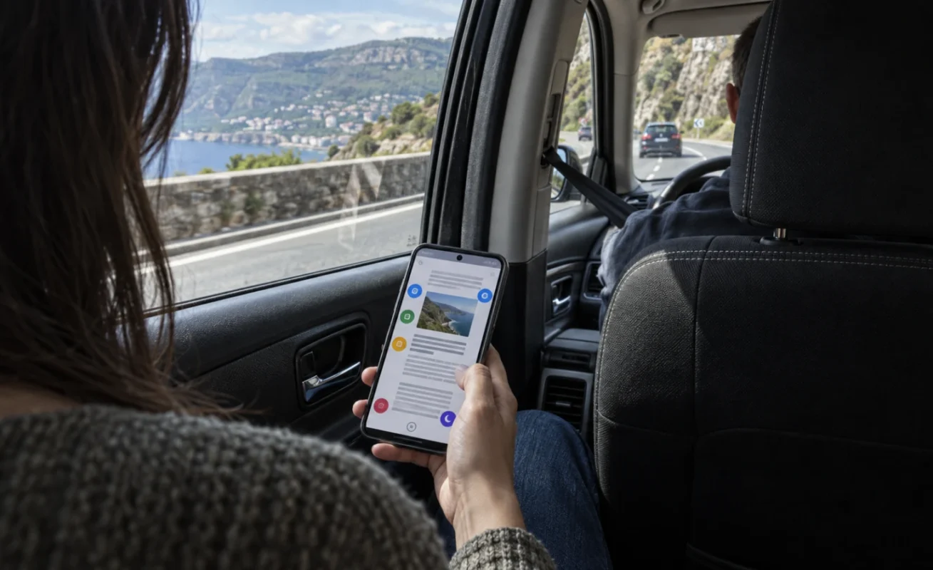 Android Motion Assist guide: set it up from the passenger seat
