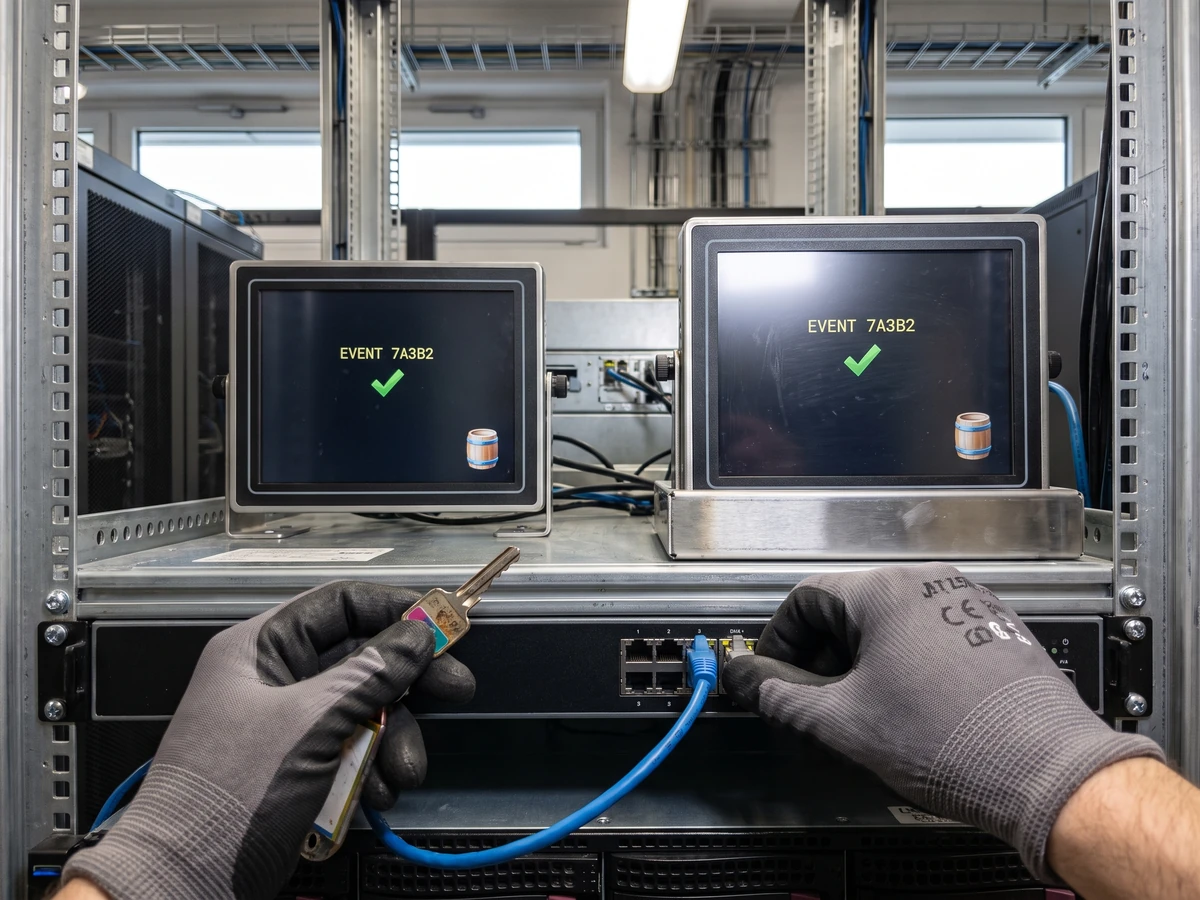 OpenAI background mode: make the webhook boring before the job gets long 2 OpenAI background mode: Hands comparing a signed webhook delivery with the stored background job record