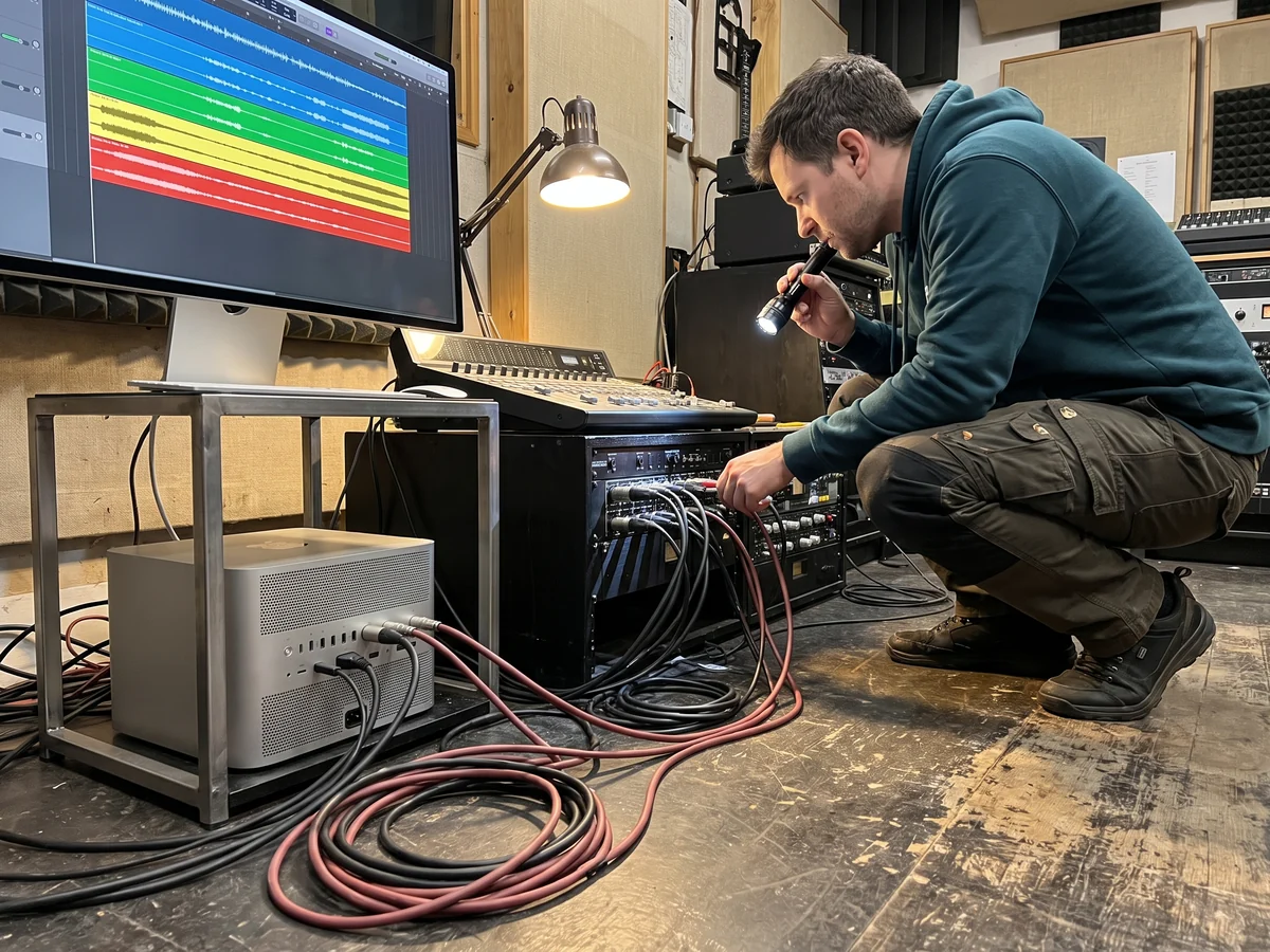 Rosetta support ending after macOS 27 checked on an Apple silicon workstation with an external audio interface